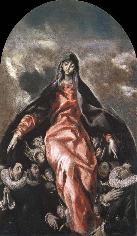 El Greco The Madonna of Chrity Spain oil painting art